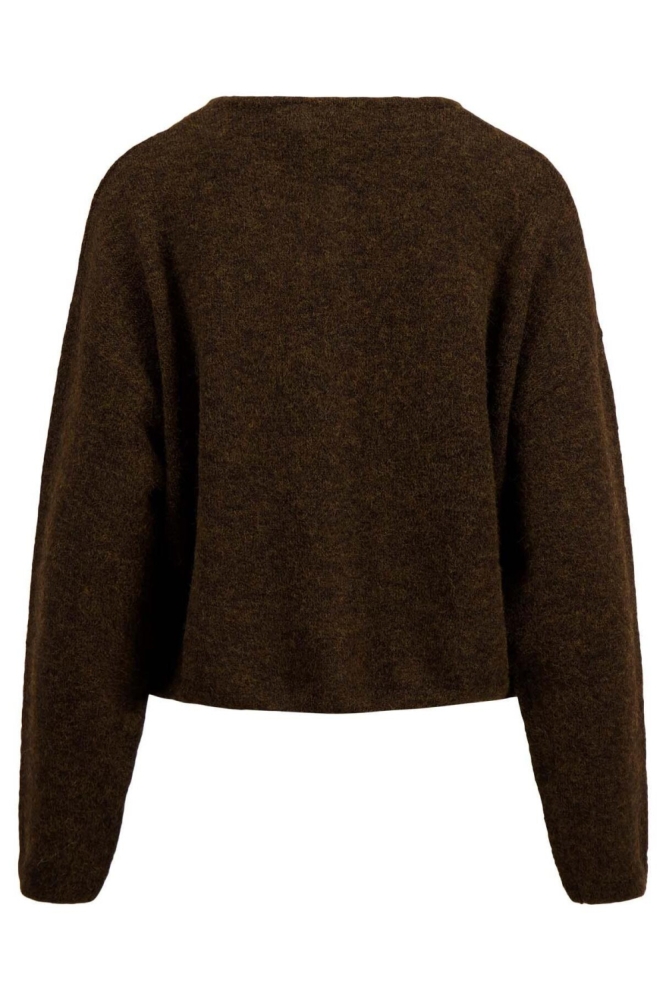 BASIC VESTJE 0306 085 1009 CHOCOLADEBRUIN